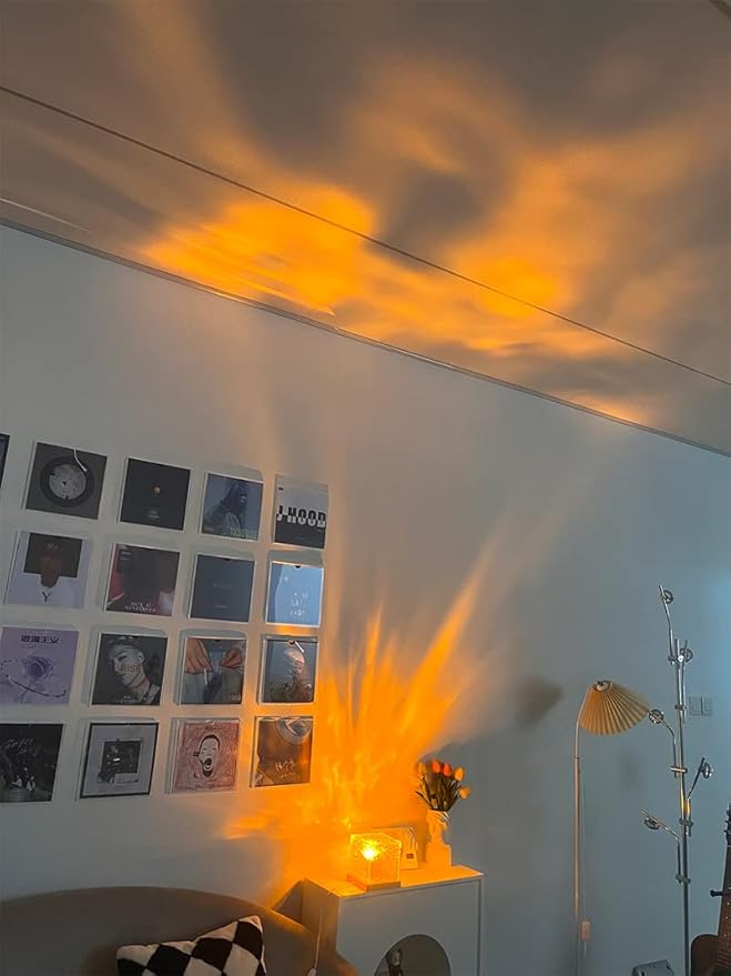 Wave Lamp, Wave Light Cube, Aurora Glow Lamp Crystal Night Light